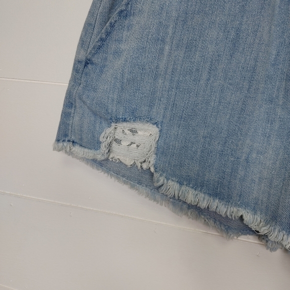 Aerie distressed lace insert pull on shorts size XS - Picture 4 of 9